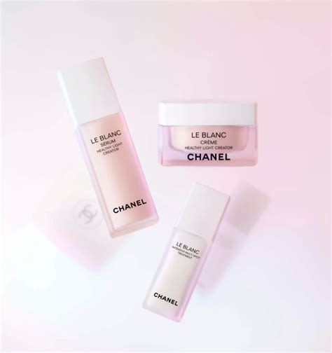 chanel le blanc skincare.